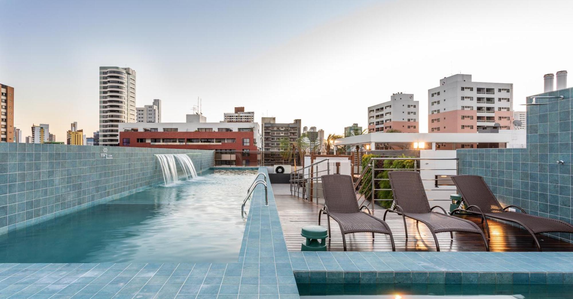 شقة Cobertura Com Jacuzzi E Deslumbrante Vista Mar João Pessoa المظهر الخارجي الصورة